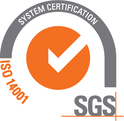 SGS ISO 14001 system certification